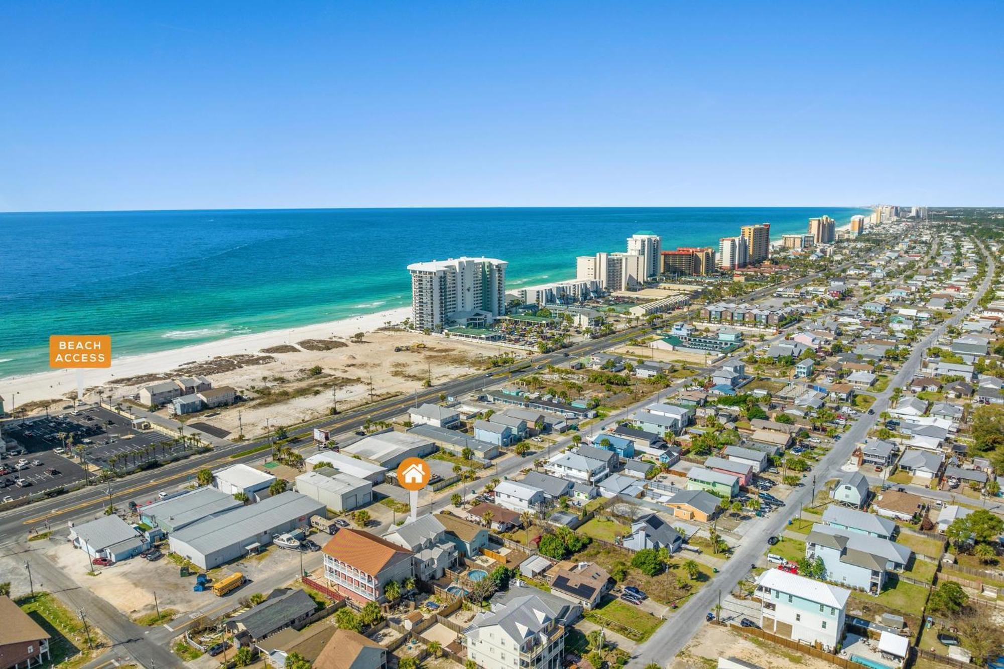 Blue Oasis Beach Vacation Home With Private Pool & Hot Tub Panama City Beach Dış mekan fotoğraf