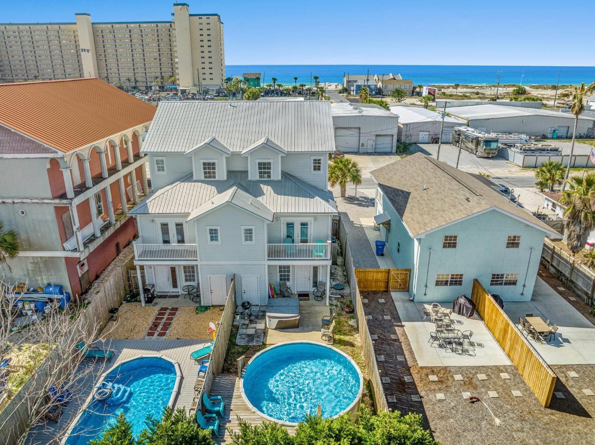 Blue Oasis Beach Vacation Home With Private Pool & Hot Tub Panama City Beach Dış mekan fotoğraf