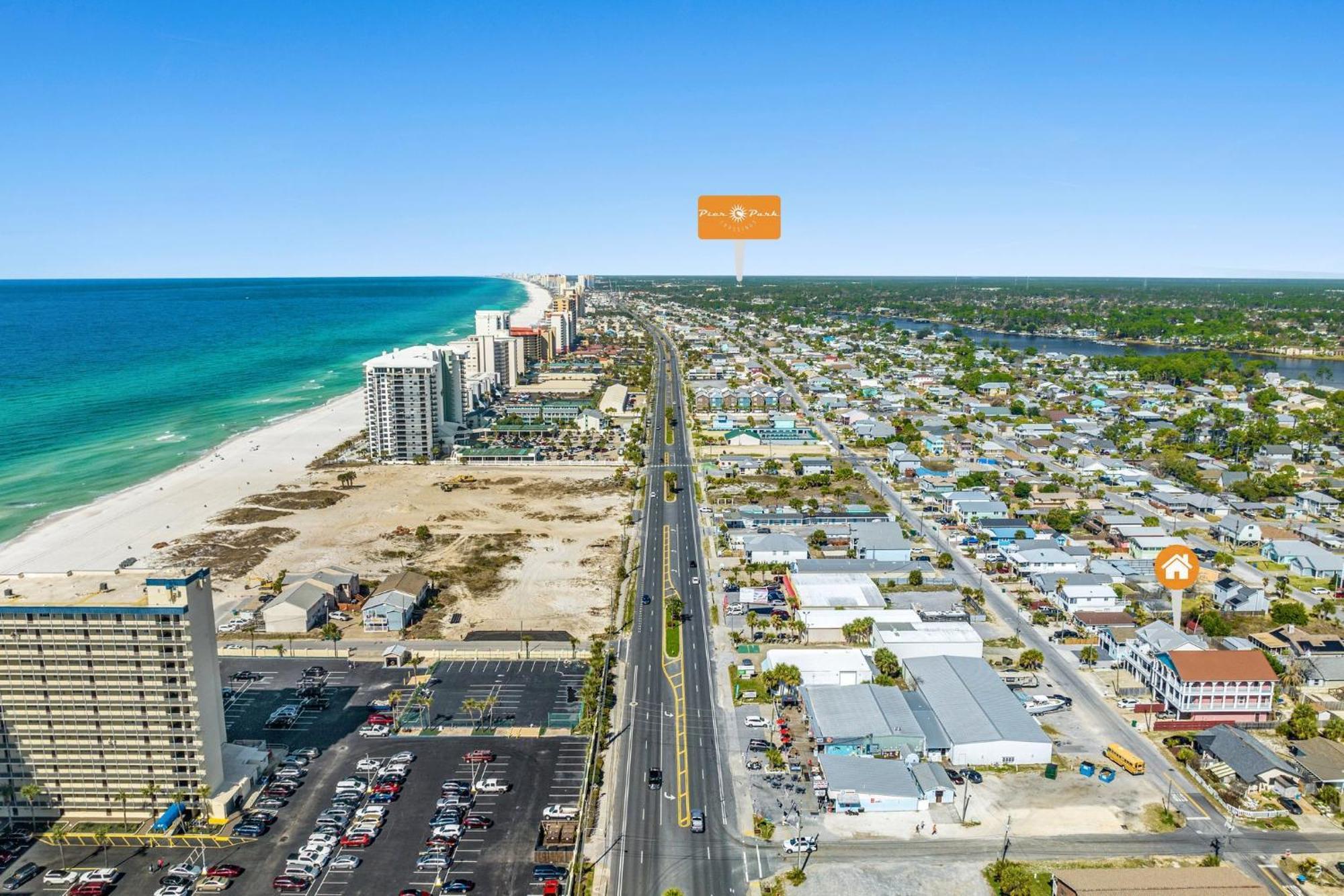Blue Oasis Beach Vacation Home With Private Pool & Hot Tub Panama City Beach Dış mekan fotoğraf