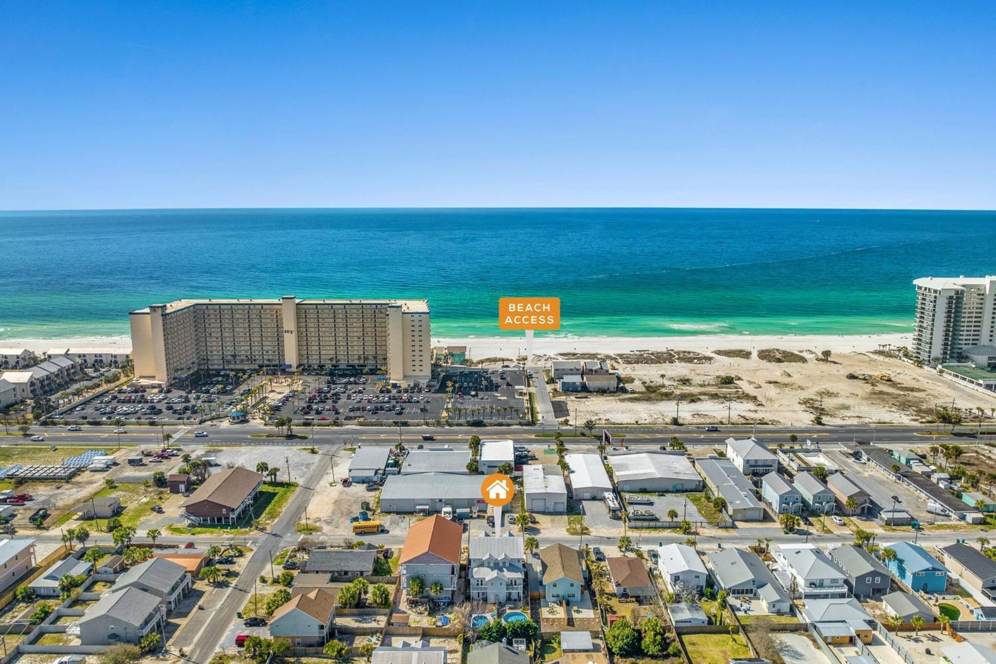 Blue Oasis Beach Vacation Home With Private Pool & Hot Tub Panama City Beach Dış mekan fotoğraf